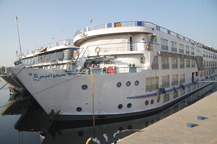 Travelnews.lv iepazīst Nīlas kruīzu kuģus. Vairāk informācijas par ceļojumiem uz Ēģipti - www.GoAdventure.lv 110404