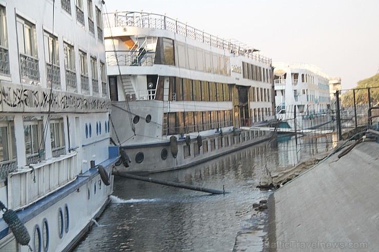Travelnews.lv iepazīst Nīlas kruīzu kuģus. Vairāk informācijas par ceļojumiem uz Ēģipti - www.GoAdventure.lv 110405