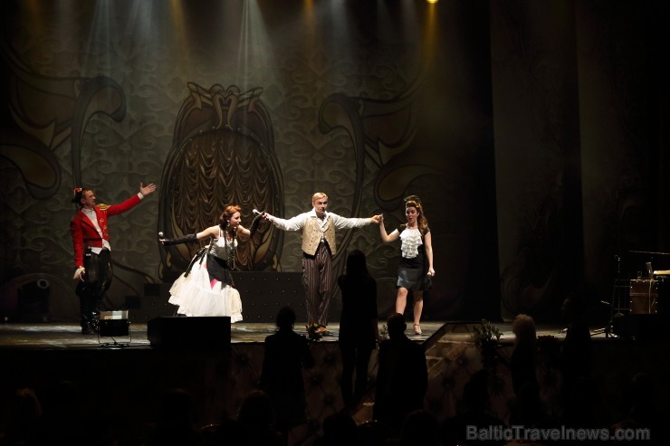 2013. gada decembrī populārā koncertiestudējuma Cabaret izrādes notiks koncertzālē Palladium. Foto: www.fotoatelje.lv 110774