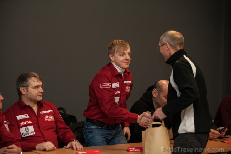 15.12.2013 sacīkšu trases Biķernieki administrācijas ēkā notika Russo Baltic Racing Team komandas prezentācija vēsturiskajam rallijam Monte Carlo Hist 15.12.2013 sacīkšu trases Biķernieki administrācijas ēkā notika Russo Baltic Racing Team komandas prezentācija vēsturiskajam rallijam Monte Carlo Hist 111129