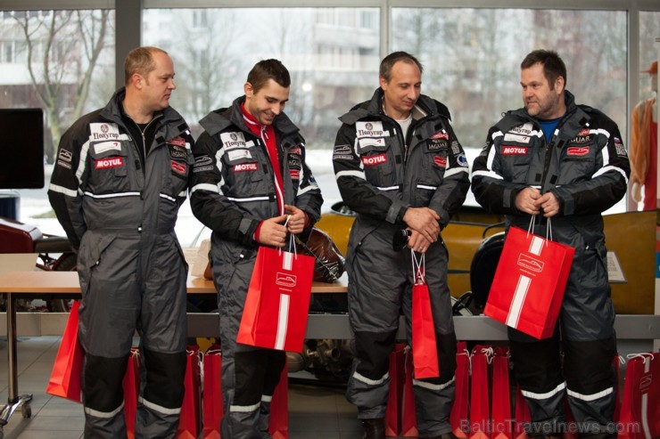 15.12.2013 sacīkšu trases Biķernieki administrācijas ēkā notika Russo Baltic Racing Team komandas prezentācija vēsturiskajam rallijam Monte Carlo Hist 111133