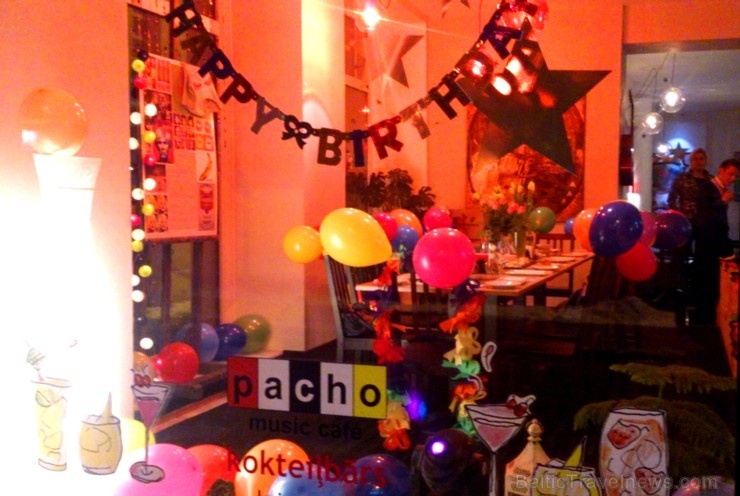 2013. gada 29. novembrī Mārstaļu ielā 16 atvērts jauns kokteiļbārs | restorāns Pacho music café. Vairāk informācijas www.pacho.lv 111330