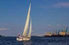 Jahta Spaniel tiek pavadīta ceļā uz The Tall Ships Races 2013 42