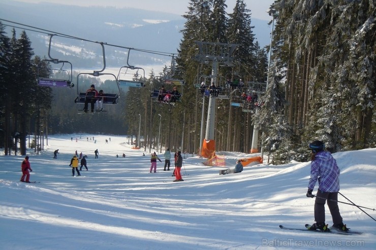 Čehijas Dienvidrietumos pie Austrijas robežas atrodas Lipno slēpošanas kūrorts, kas piedāvā vairākas trases ar dažāda veida pacēlājiem, kā arī citas a 113215