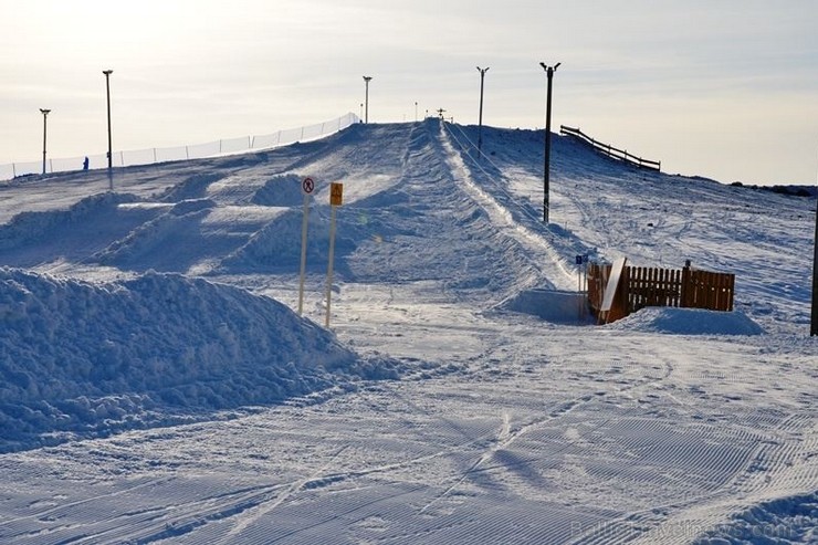 Jēkabpilī darbu ir uzsācis Jēkabpils sporta centra slēpošanas kalns 
