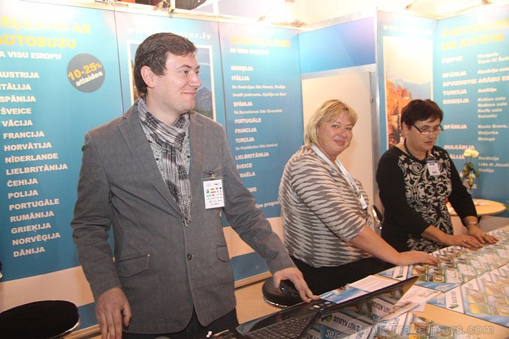 Travelnews.lv tūrisma izstādē «Balttour 2014» sastop daudz laimīgu seju 114469