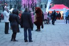 Festivāla viesiem bija iespēja sastapt Rīgas bebru 8
