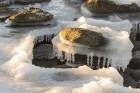 Katru ziemu Tūjas pludmale pārvēršas par dabas radītu mākslas darbu 34