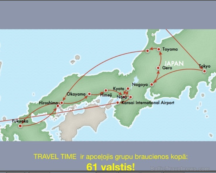 Tūrisma firma «Travel Time» kopā ar klientiem iepazīst pasaules ceļojumus 115368