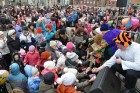 Jēkabpilī 1.martā Vecpilsētas laukumā notikusi Ziemas pavadīšana un Pavasara sagaidīšana jeb Masļeņicas svinēšana, ko ik gadu organizē Jēkabpils kriev 5