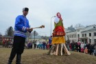 Jēkabpilī 1.martā Vecpilsētas laukumā notikusi Ziemas pavadīšana un Pavasara sagaidīšana jeb Masļeņicas svinēšana, ko ik gadu organizē Jēkabpils kriev 26
