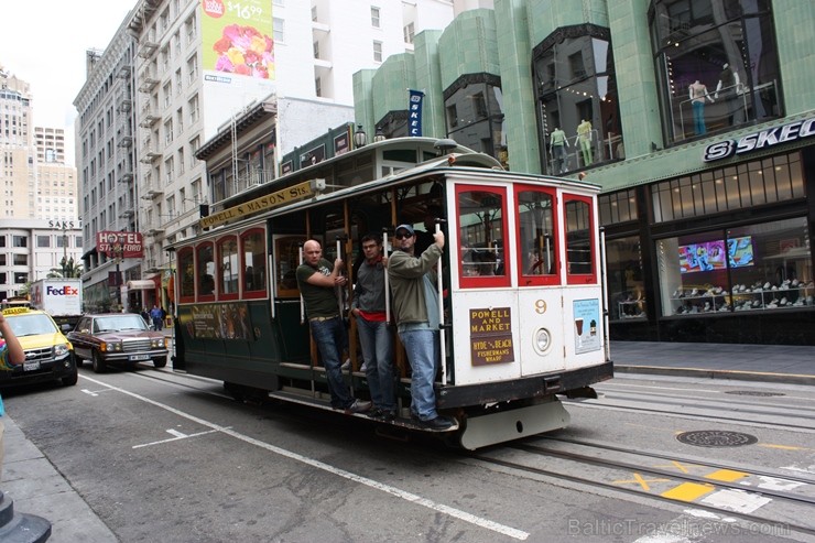 Sanfrancisko piedāvā iespēju pavizinās ar simboliskajiem pilsētas tramvajiem, kas būs jautra izklaide un lieliska izdevība apskatīt pilsētu 115733