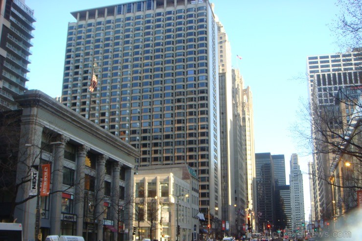 The Magnificent Mile jeb Brīnišķīgā jūdze ir viena no populārākajām ielām Čikāgā 115933