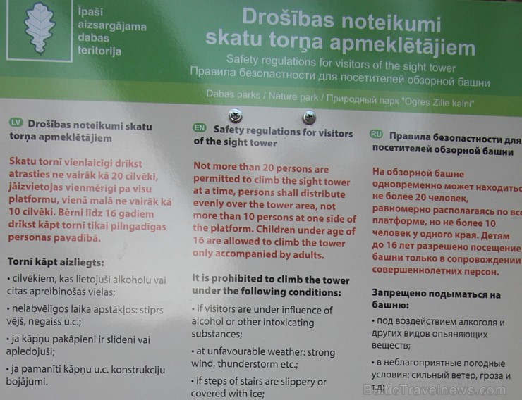 Ogres Zilajos kalnos jaunais tornis ir ieguvis lielu popularitāti. Vairāk informācijas - www.LatvijasCentrs.lv Ogres Zilajos kalnos jaunais tornis ir ieguvis lielu popularitāti. Vairāk informācijas - www.LatvijasCentrs.lv 116625