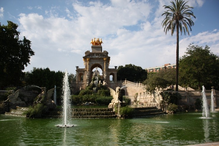 Citadeles parks (Parc de la Ciutadella) ir viens no lielākajiem parkiem Barselonā 116982