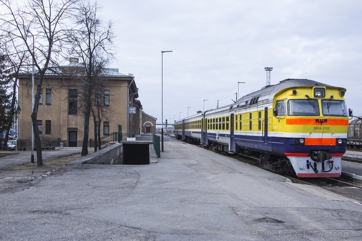 Grandiozā Daugavpils dzelzceļa stacija kļuvusi par populāru tūristu apskates objektu 117558