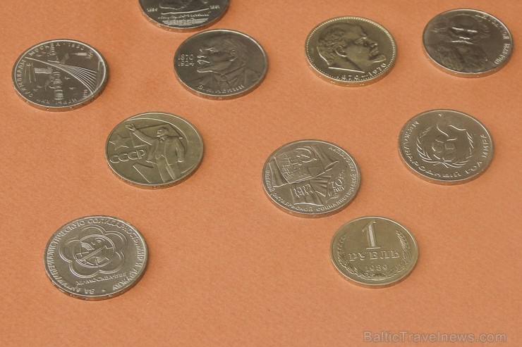 Limbažu muzejā izstāde par naudu Latvijā lietotā nauda laiku ritumā 117577