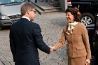 No 26. līdz 27. martam Rīgā viesojas Zviedrijas karaļpāris. Trešdien karaliene Silvija apmeklēja Rīgas Rātsnamu 1