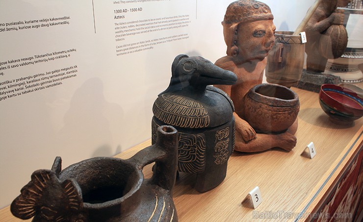 Muzejā iespējams ieskatīties šokolādes senajā pagātnē, aplūkot maiju un acteku šokolādes gatavošanas tradīcijas, kā arī ielūkoties šokolādes gatavošan 118138