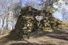 Viduslaikos Mākoņkalnā atradās Volkenbergas pils, kuras drupas vēl saglabājušās. Tas bija vissenākais krustnešu cietoksnis Lotigolas zemē, kuru Livoni 19