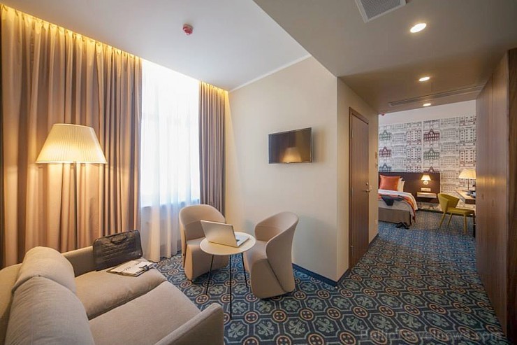 Pirmās bildes no jaunās viesnīcas Mercure Riga Centre Hotel, kura vērsies 1.05.2014 - www.mercure.com. Foto: Mercure Riga Centre Hotel Pirmās bildes no jaunās viesnīcas Mercure Riga Centre Hotel, kura vērsies 1.05.2014 - www.mercure.com. Foto: Mercure Riga Centre Hotel 119245