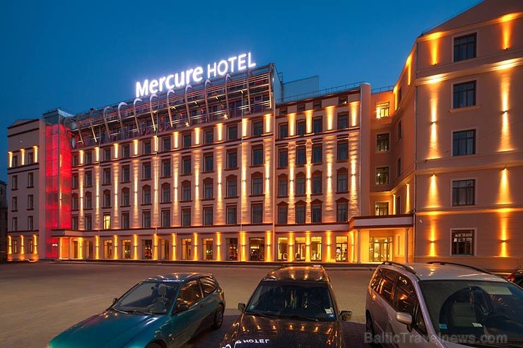 Pirmās bildes no jaunās viesnīcas Mercure Riga Centre Hotel, kura vērsies 1.05.2014 - www.mercure.com. Foto: Mercure Riga Centre Hotel 119247