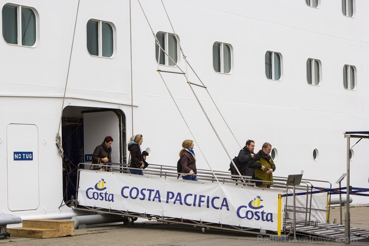 Travelnews.lv redakcija sadarbībā ar BalticGSA (www.balticgsa.com) iepazīstas ar kruīza kuģi Costa Pacifica 120878
