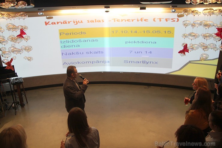 Starptautiskais tūroperators «Novatours» (www.novatours.lv) prezentē tūrisma konsultantiem ziemas ceļojumus 2014/15 restorānā «Illu Zion» Starptautiskais tūroperators «Novatours» (www.novatours.lv) prezentē tūrisma konsultantiem ziemas ceļojumus 2014/15 restorānā «Illu Zion» 121416