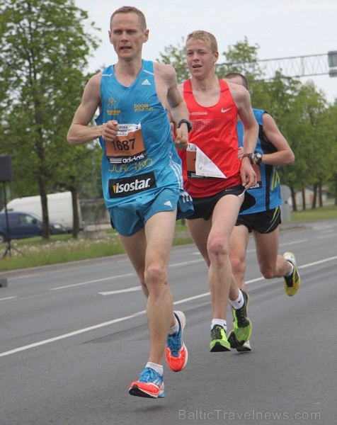 Pirmās bildes no «Nordea Rīgas maratons 2014» ar ātrākajiem skrējējiem 121849