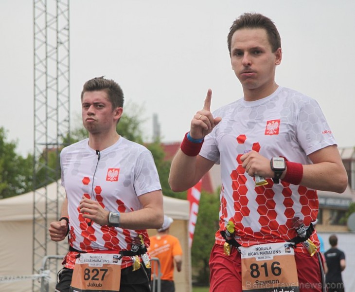 Pirmās bildes no «Nordea Rīgas maratons 2014» ar ātrākajiem skrējējiem 121919