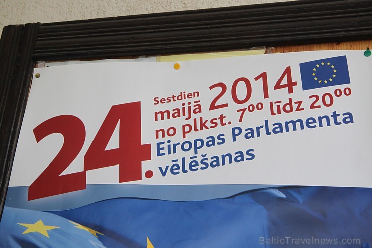 Arī Skaistas pagastā (Latgale) notiek Eiropas Parlamenta vēlēšanas 122878