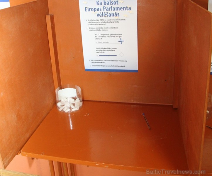 Arī Skaistas pagastā (Latgale) notiek Eiropas Parlamenta vēlēšanas 122883