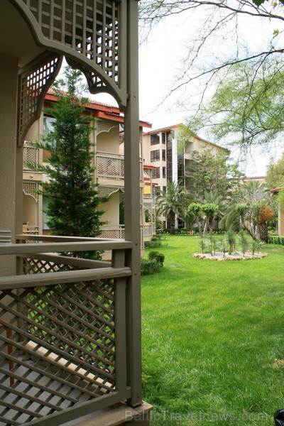 Šīs viesnīcas numuriņu priekšrocības ir balkoni ar lielisku skatu uz dārzu vai jūru (vairāk www.novatours.lv) 122895