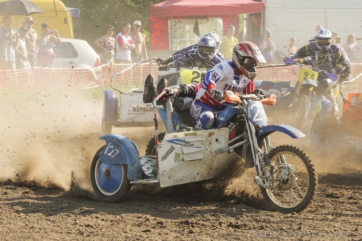 Elkšņu mototrasē sezonu sācis Retro Motokross 123192