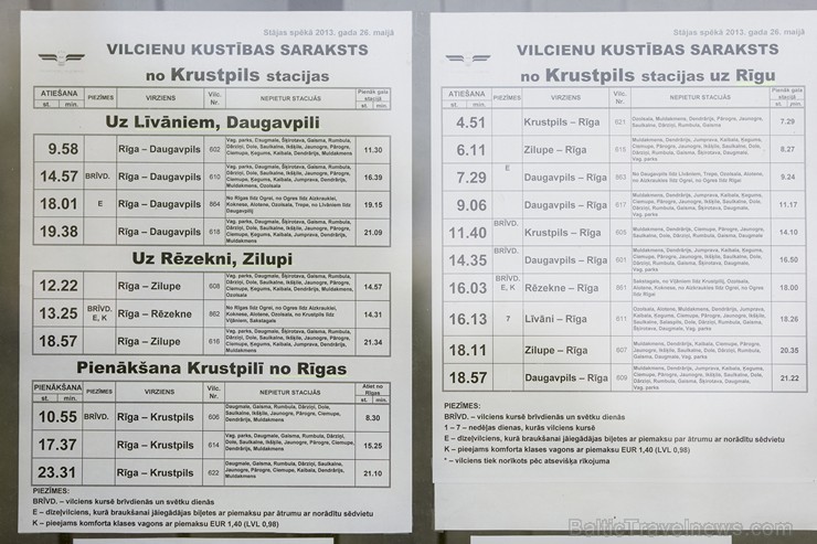 Krustpils stacija ir lielākā līnijas Rīga - Daugavpils starpstacija, kura izbūvēta līdz ar līnijas būvniecību 1861. gadā. Vecā stacijas ēka tika sagra Krustpils stacija ir lielākā līnijas Rīga - Daugavpils starpstacija, kura izbūvēta līdz ar līnijas būvniecību 1861. gadā. Vecā stacijas ēka tika sagra 124934