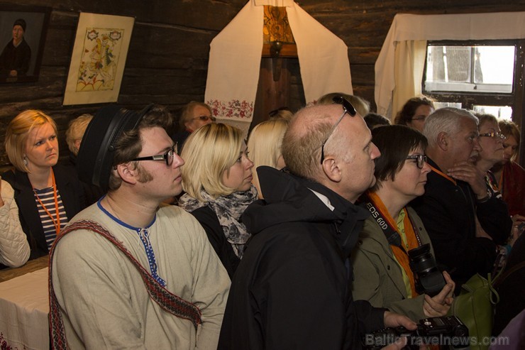 Žurnālisti no Latvijas, Igaunijas un Krievijas apmeklē A. Puškina auklītes māju 125386