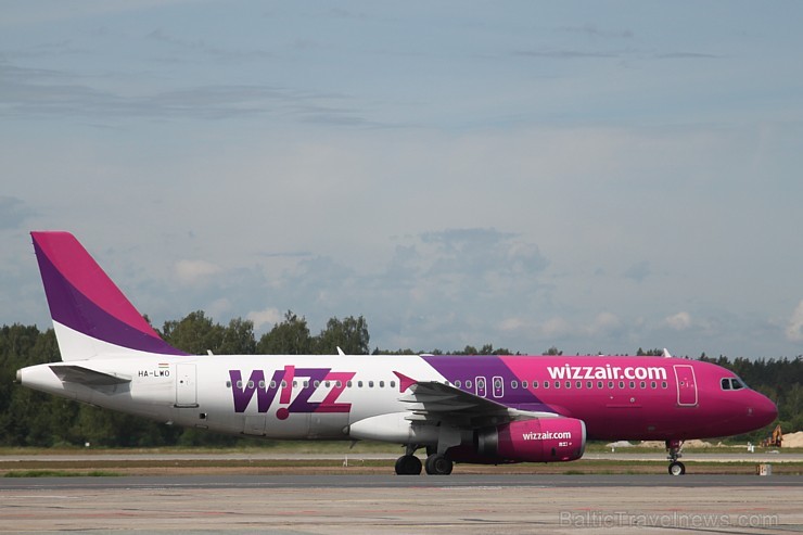 Ungāru zemo izmaksu lidsabiedrība «Wizz Air» nobāzējas Rīgā ar 8 galamērķiem 125632