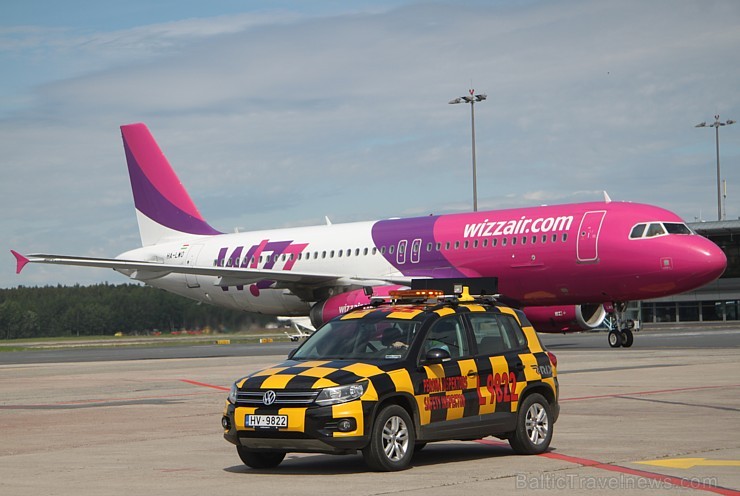 Ungāru zemo izmaksu lidsabiedrība «Wizz Air» nobāzējas Rīgā ar 8 galamērķiem 125633