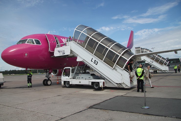 Ungāru zemo izmaksu lidsabiedrība «Wizz Air» nobāzējas Rīgā ar 8 galamērķiem 125634