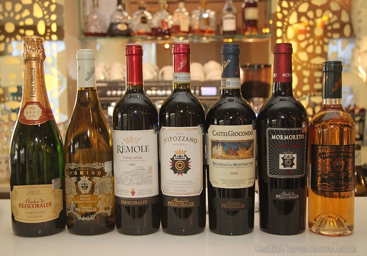 Itālijas vīna nams «Marchesi de Frescobaldi» 11.06.2014 prezentējās Vecrīgas restorānā «Kaļķu vārti» ar alkoholisko dzērienu vairumtirdzniecības uzņēm 125707