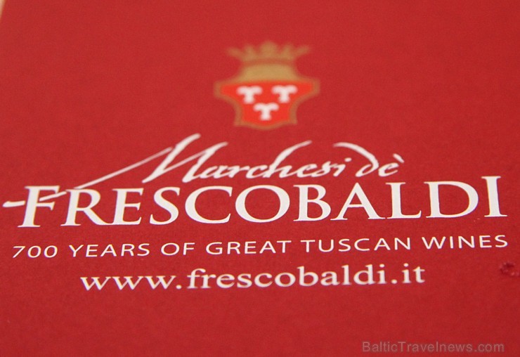 Itālijas vīna nams «Marchesi de Frescobaldi» prezentējas restorānā «Kaļķu vārti» 125764