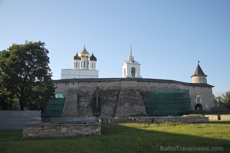 Apmeklējam Pleskavas kremli, ko cēla, lai aizsargātos no latgaļiem un igauņiem 126548