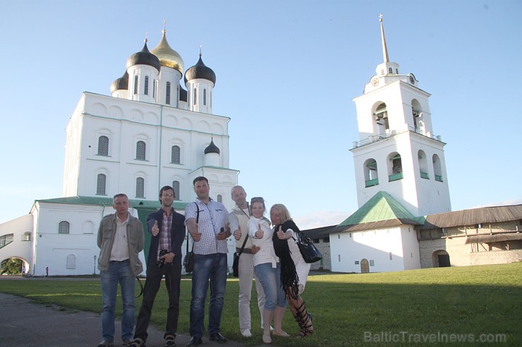 Apmeklējam Pleskavas kremli, ko cēla, lai aizsargātos no latgaļiem un igauņiem 126558