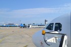 Burgasas lidosta sagaida ar patīkami zilām debesīm un vasarīgi siltu vējjiņu 2