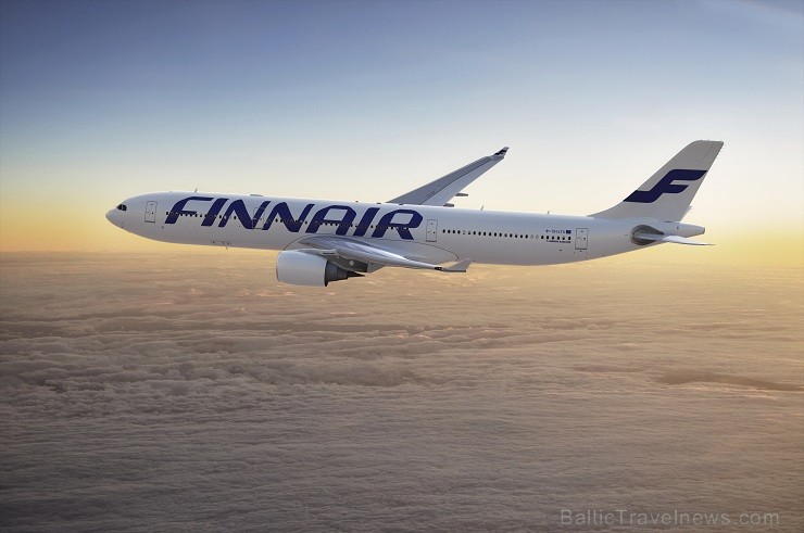 Aviokompānijas Finnair lidmašīna Airbus A330. Vairāk informācijas  - www.finnair.lv 127798