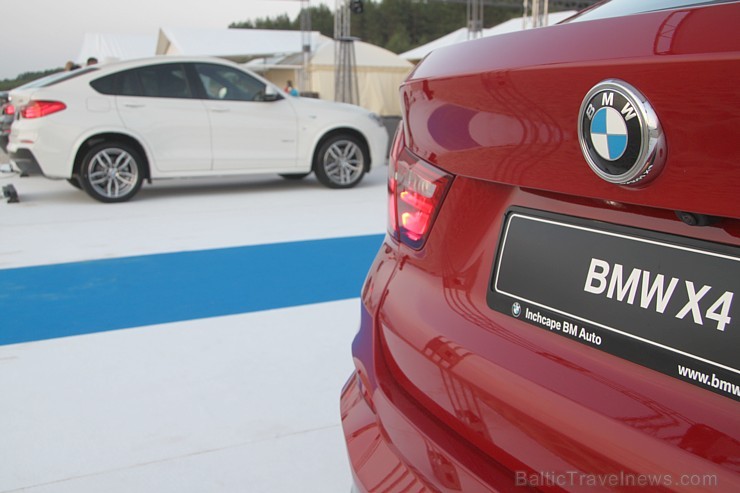 BMW automašīnu oficiālais dīleris Latvijā «Inchcape BM Auto» ar grandiozu pasākumu Jūrmalā 12.07.2014 prezentē jauno BMW X4 127942