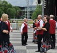 Rēzeknē 13.jūlijā bija pulcējušies 17 senioru deju kolektīvi no Latgales, Vidzemes un Kurzemes, kuri izdejoja savas dvēseles stīgas Latgales senioru d 17