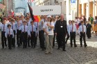 Pasaules koru olimpiādes gājiens Rīgas ielās norīt lielās ovācijās 29