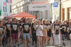 Pasaules koru olimpiādes gājiens Rīgas ielās norīt lielās ovācijās 49