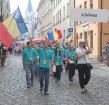 Pasaules koru olimpiādes gājiens Rīgas ielās norīt lielās ovācijās 66